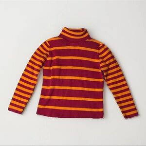 Hanna Andersson Girls Turtleneck Size 120 (6-7) Organic Cotton Long Sleeve Top